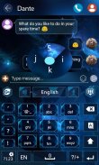 Nebula Keyboard Theme & Emoji screenshot 4