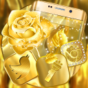 Golden Rose Launcher Theme Icon