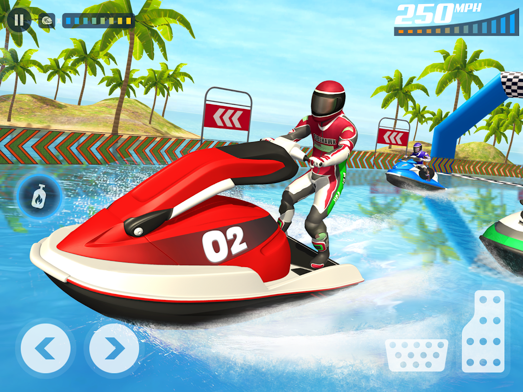 Escape Shark Game : Jet ski Driving New Boat Games for Android - Download