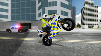 Police Bike Chase City Driving screenshot 7