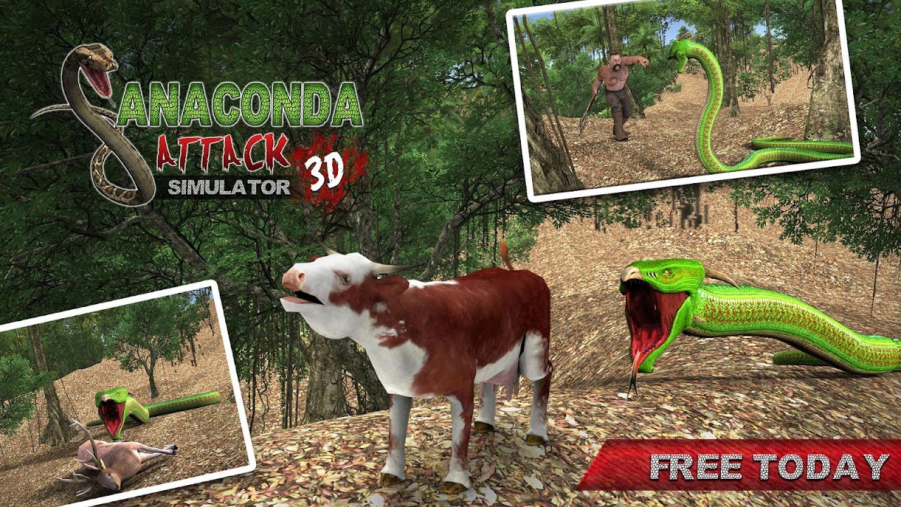 Anaconda Family Sim Attack 3D – Apps no Google Play