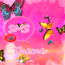 Nizza Pink Theme GO SMS Pro