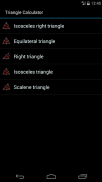 Triangle Calculator - Pro screenshot 0