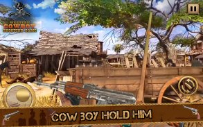West Cow boy Gang Shooting : Horse Shooting Game screenshot 0