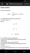 Differential Equations Steps screenshot 7