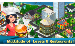 Game Memasak Restoran Burger Craze Pizza Sushi screenshot 2