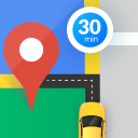 GPS Navigation-Maps Traffic & Tourist Route Finder Icon