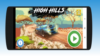 High Hills Car Stunt Game  screenshot 2