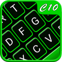 Green Neon Keyboard