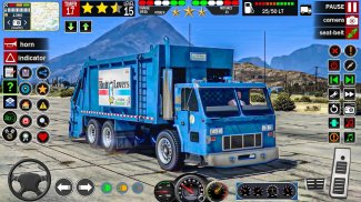 Truck Simulator Trash Truck 3D screenshot 0