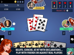 Belote & Coinche Multiplayer screenshot 11