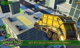 Flying Garbage Truck, Dump Truck Driving Simulator screenshot 8