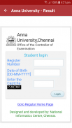 Anna University Semester Result - 2018 screenshot 2