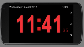 Night Digital Clock with Alarm screenshot 1