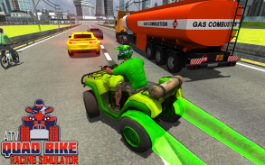 berlumba berat quad basikal permainan moto aksi screenshot 4