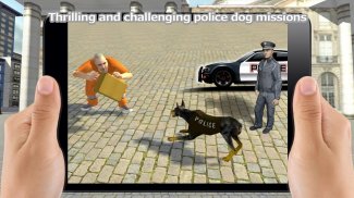 Crime Chasing Police Dog screenshot 0