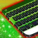 Color Keyboard Neon-Grün