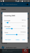 Flash light Notification free screenshot 5