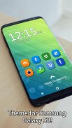 Theme for Samsung Galaxy S8 launcher, HD wallpaper screenshot 4