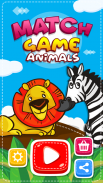 Match Game - Animals screenshot 0