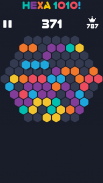 Hexa 1010! Puzzle Fill Hexagon screenshot 1