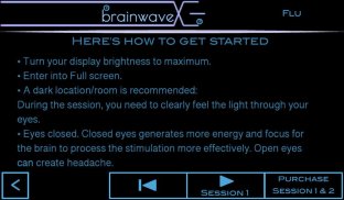 BrainwaveX Flu screenshot 1