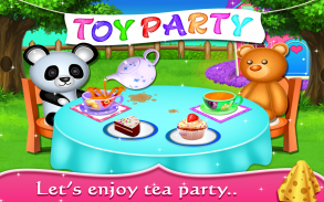 My Baby Doll House - Tea Party & Cleaning Game screenshot 3