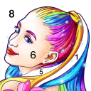 Coloring Fun: Color by Number Games Icon