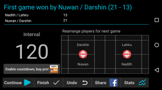 Badminton Umpire Score Keeper screenshot 5