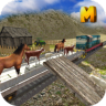 Animal Transport Train Sim 3D