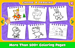 Peppo Piglet: Coloring Book screenshot 1