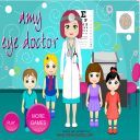 Nurse Doctor Amy Eye Hospital Icon