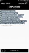 Memo - Simple, Quick, Convenience ( simple memo ) screenshot 1