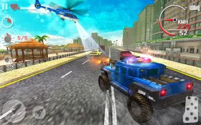 警察 高速公路 追 在 市 -  犯罪 赛跑 游戏 screenshot 4