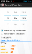 Date (Days) Calculator screenshot 1