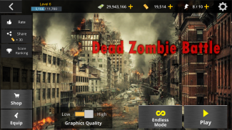 Dead Zombie Battle : Zombie De screenshot 6