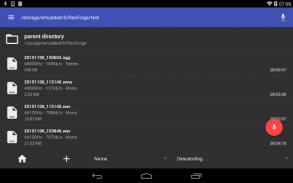 RecForge II - Audio Recorder screenshot 0