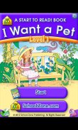 I Want a Pet - Start to Read! screenshot 0