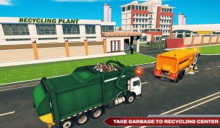 Garbage Truck Driving Simulator: Truck Driver Game screenshot 0