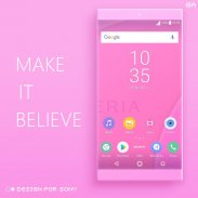 Theme XPERIA ON™ | Be Red - 🎨Design For SONY screenshot 4