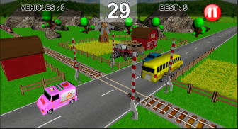 Train Road Crossy 3D Railroad screenshot 8