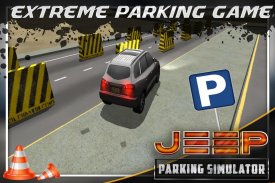 De jeep Parkeren Simulator 3D screenshot 14