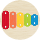 Wooden Sensory Xylophone for Babies Icon