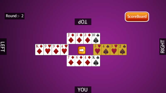 Hazari Card Game : 1000 Points game screenshot 2
