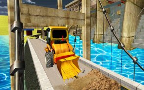 Mountain River Bridge Construction Road Builder screenshot 17