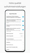 Super Recorder - Diktiergerät Kostenlos + Rekorder screenshot 5