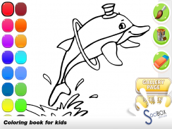 animais coloração livro screenshot 11