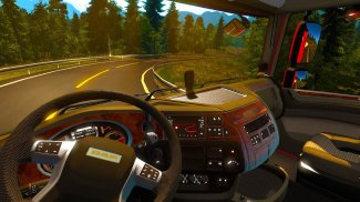 3D Euro Truck Driving Simulator thực screenshot 3
