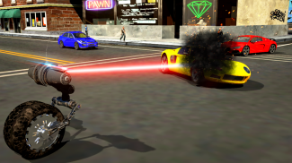 Police  Ropehero Futuristic Robot Bike screenshot 2