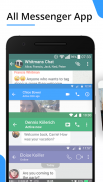 Messenger ฟรีสำหรับข้อความ วิดีโอแชท ชื่อผู้โทร screenshot 0
